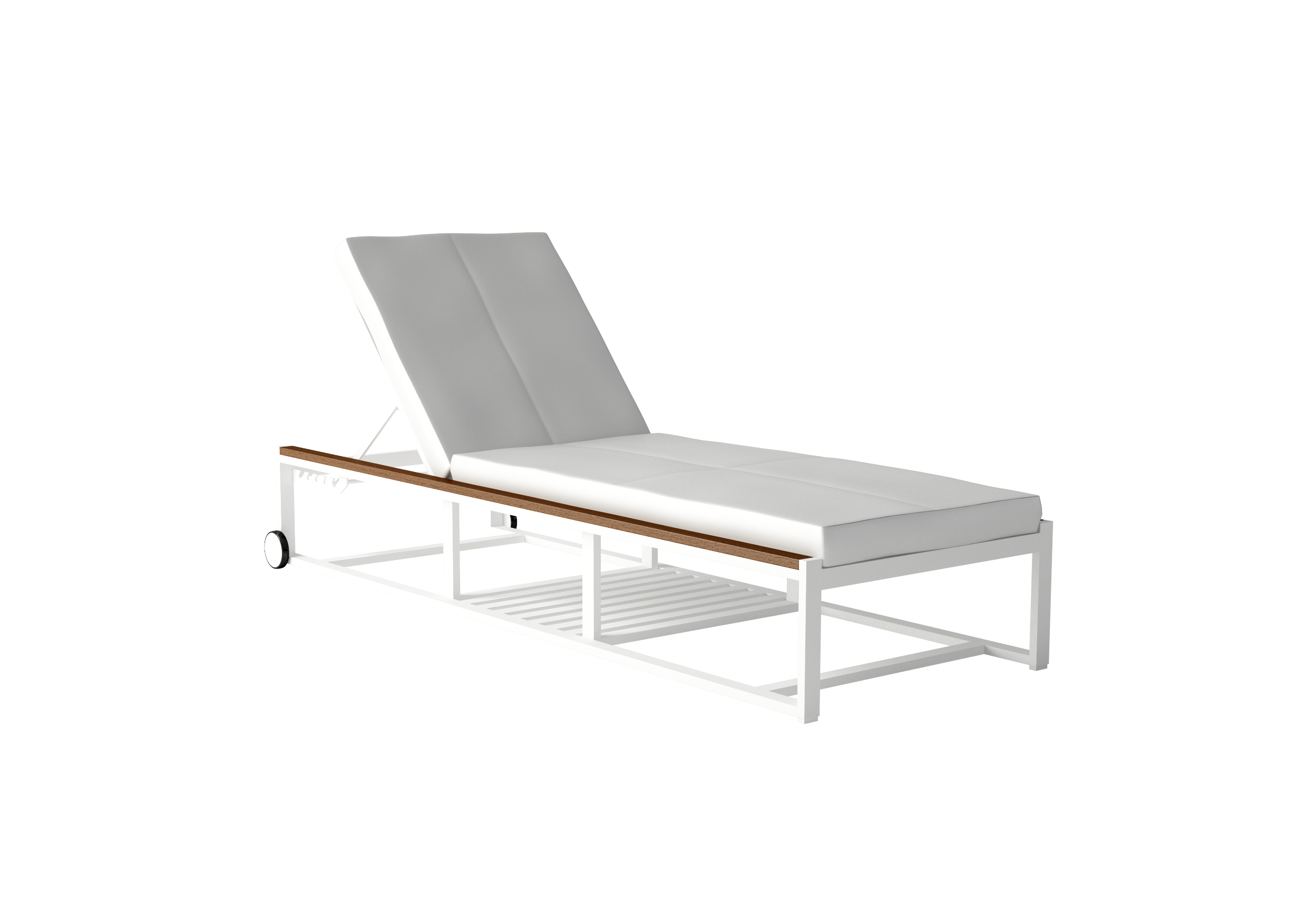 Daytona Sunlounger (External wheels)