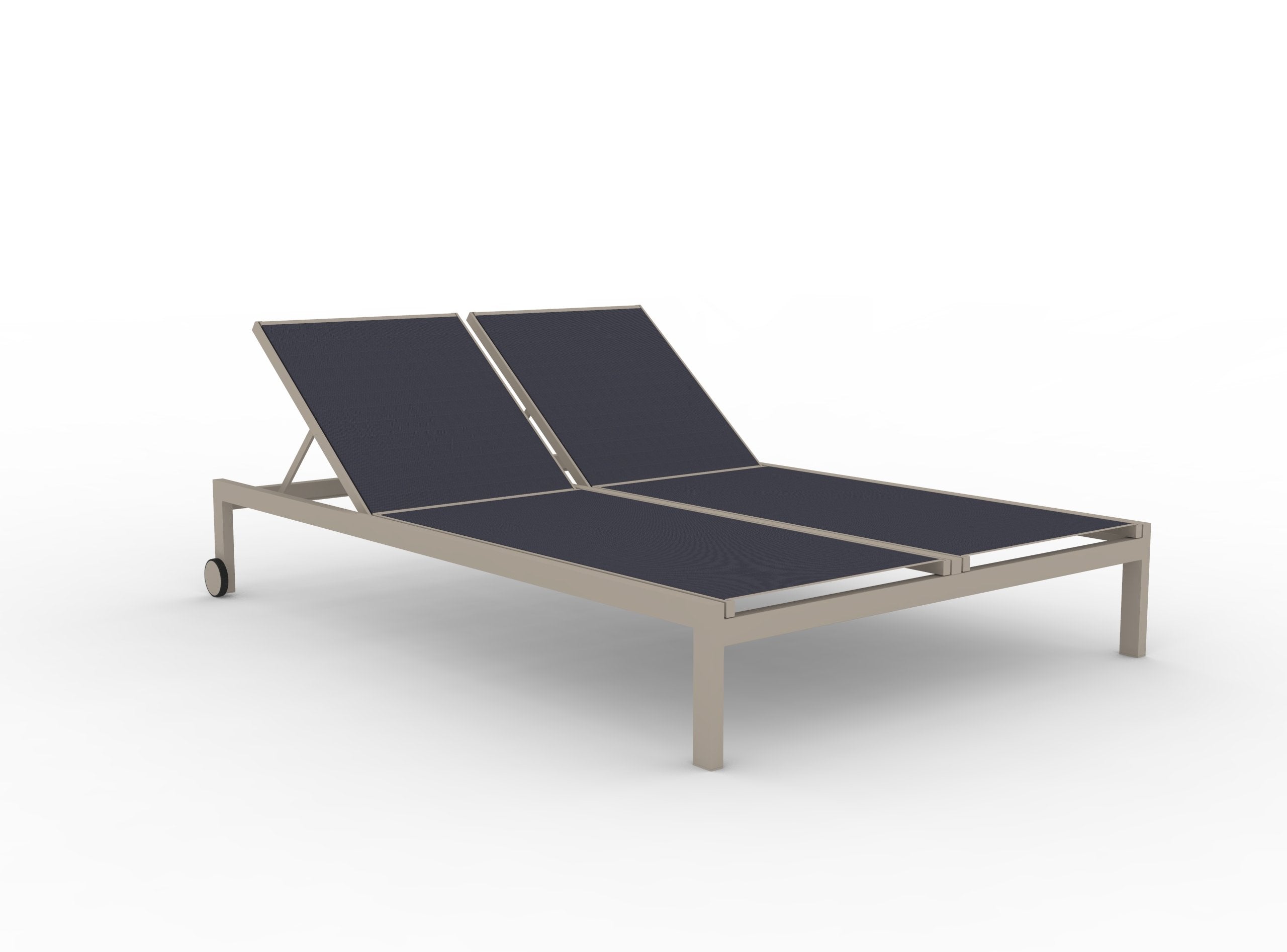 Milos Double Sunlounger