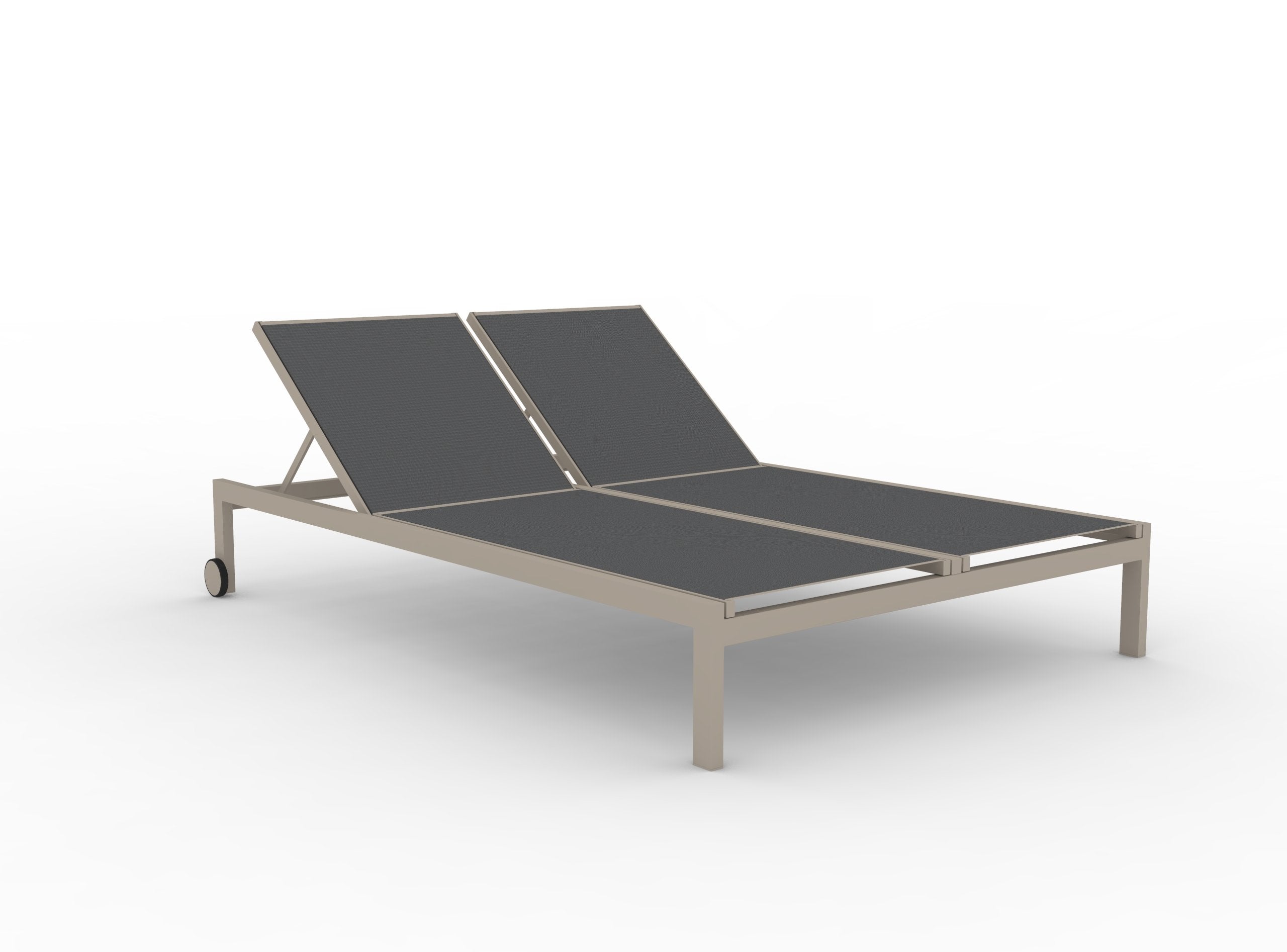 Milos Double Sunlounger