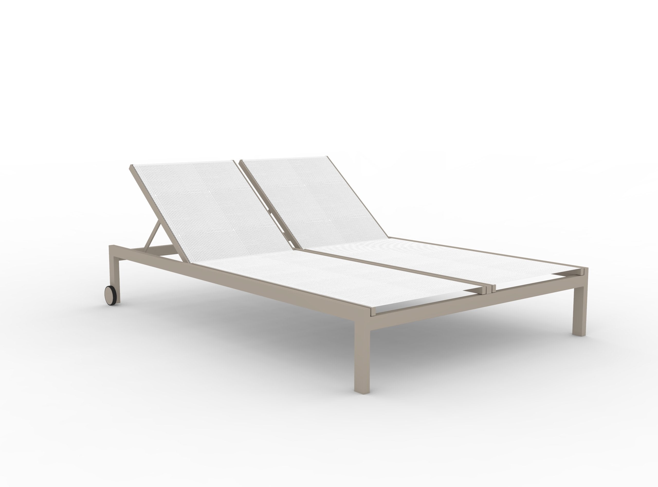 Milos Double Sunlounger